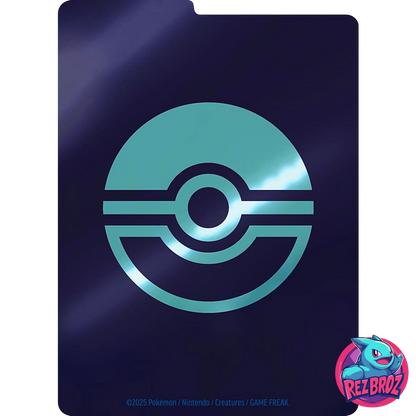 Pokémon TCG: Phantasmal Flames Elite Trainer Box - Card Sleeve Poke Ball View - Rez Broz Collectibles