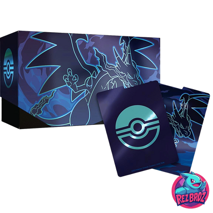 Pokémon TCG: Phantasmal Flames Elite Trainer Box - Collector Box and Divider View - Rez Broz Collectibles