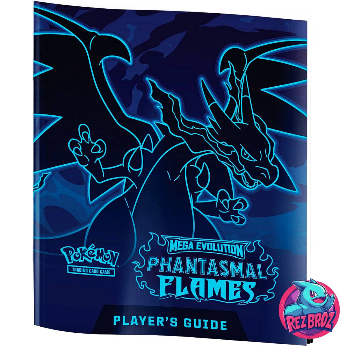 Pokémon TCG: Phantasmal Flames Elite Trainer Box - Player's Guide View - Rez Broz Collectibles