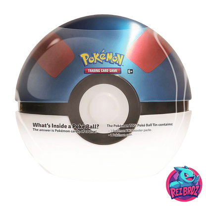 Pokémon TCG: Poké Ball Tin Q4 2024 - Great Ball View - Rez Broz Collectibles