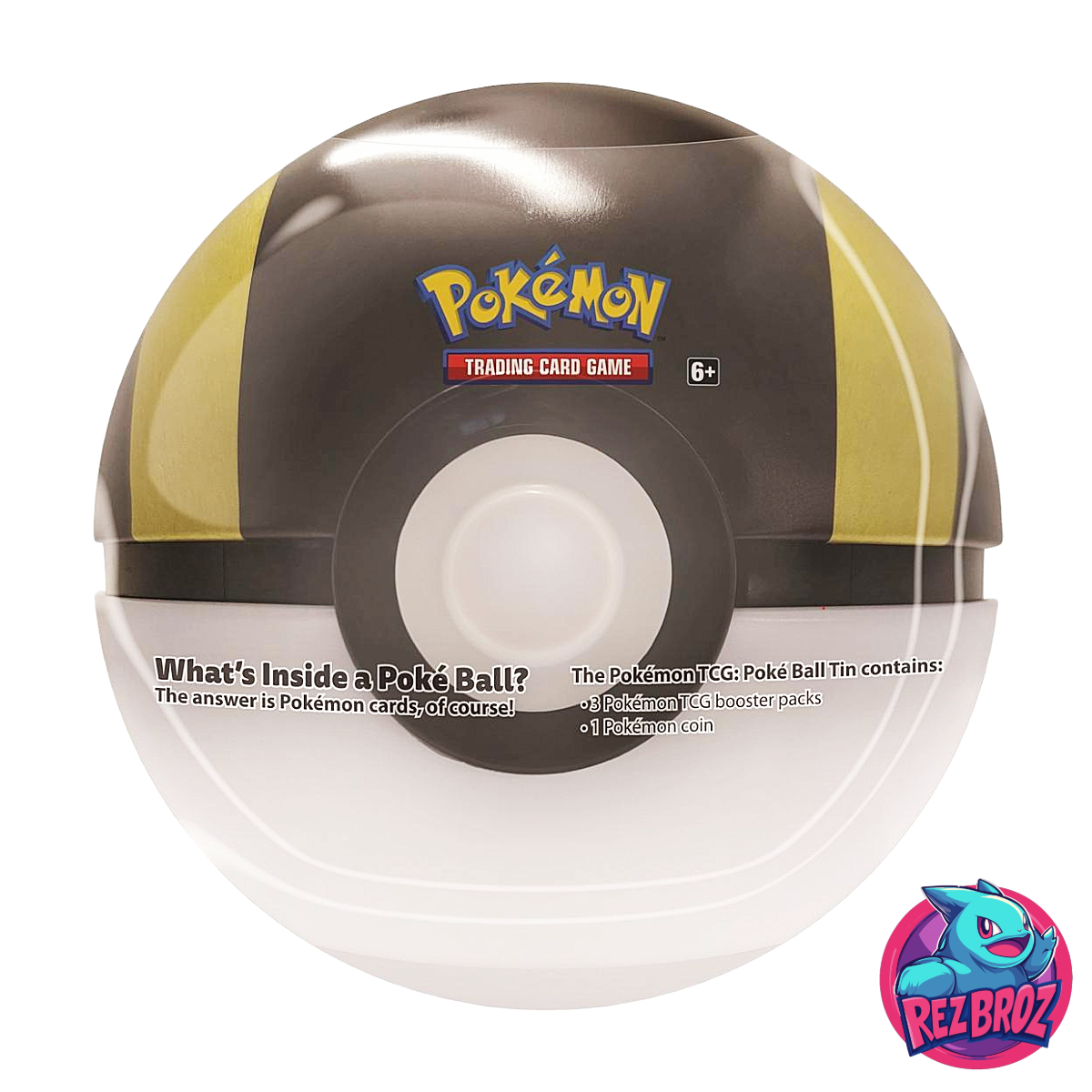 Pokémon TCG: Poké Ball Tin Q4 2024 - Ultra Ball View - Rez Broz Collectibles