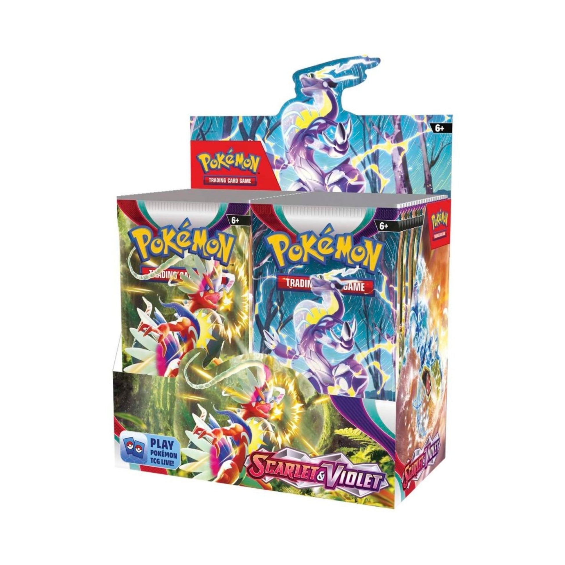  Pokémon TCG: Scarlet & Violet Base Set Booster Box (36 Packs) - Rez Broz Collectibles 