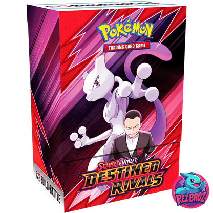 Pokémon TCG: Scarlet & Violet Destined Rivals Build & Battle Box - Front View - Rez Broz Collectibles