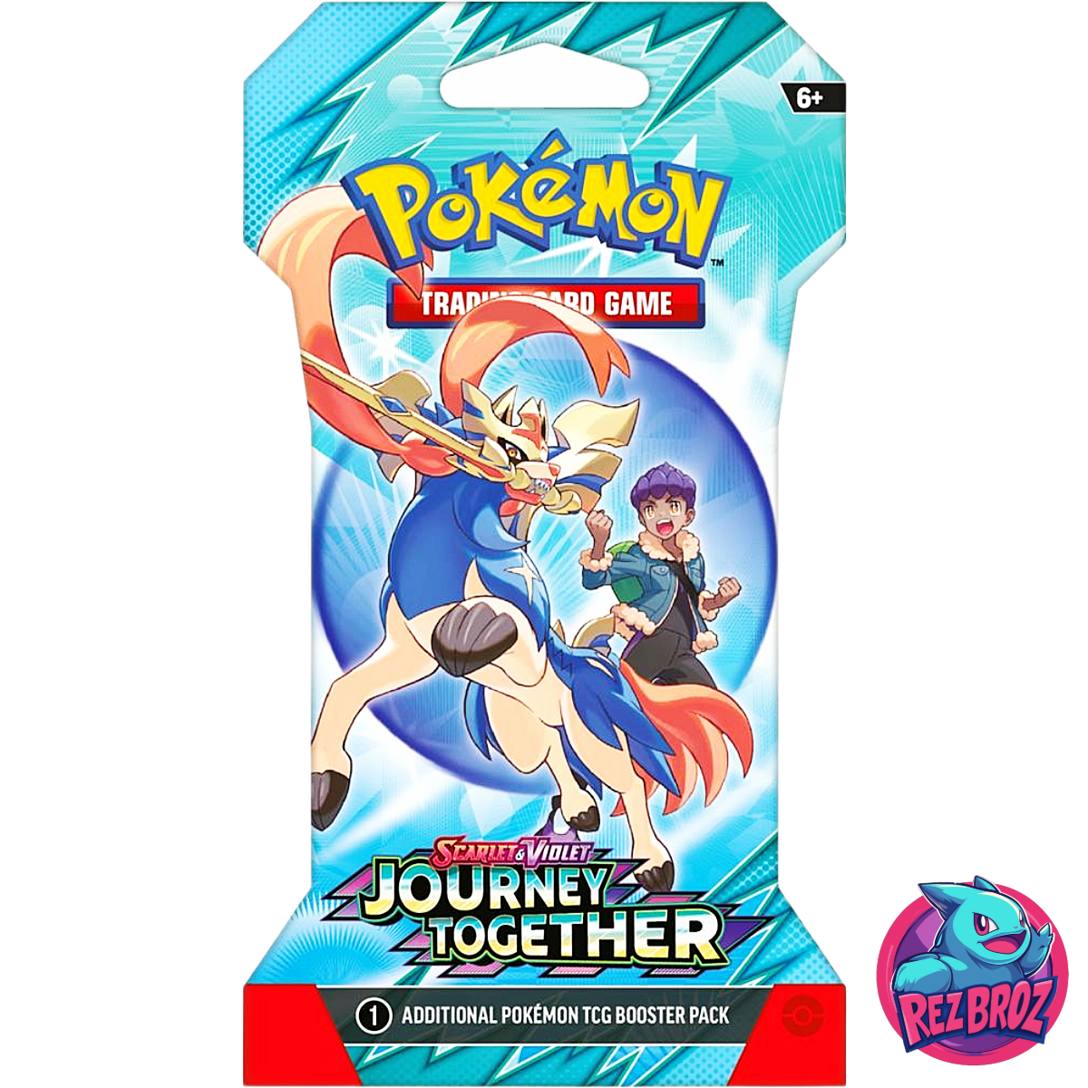 Pokémon TCG: Scarlet & Violet Journey Together Sleeved Booster - Hop Pack Art View- Rez Broz Collectibles