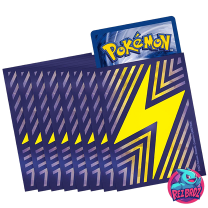 Pokémon TCG: Scarlet & Violet Surging Sparks Elite Trainer Box - Card Sleeves View - Rez Broz Collectibles