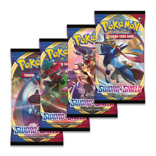  Pokémon TCG: Sword & Shield Base Set Booster Pack - Rez Broz Collectibles