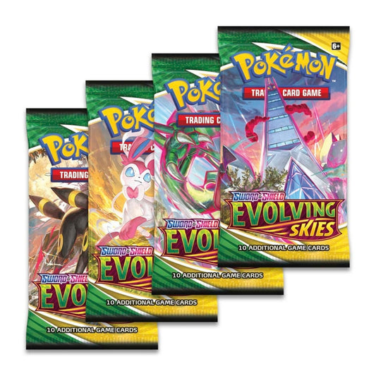 Pokémon TCG: Sword & Shield Evolving Skies Booster Pack - Rez Broz Collectibles 