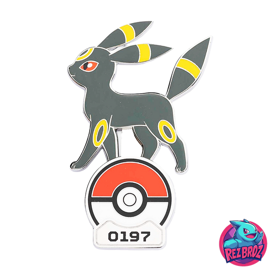 Pokémon TCG: Umbreon Pokémon Gallery Pin - Front View - Rez Broz Collectibles 