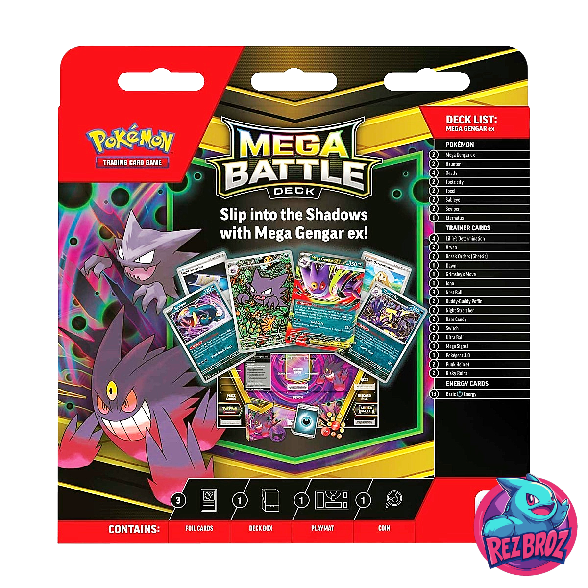 Pokémon TCG: Mega Battle Deck Mega Gengar ex OR Mega Diancie ex