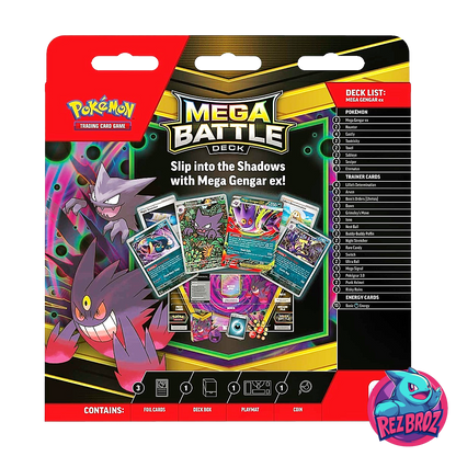 Pokémon TCG: Mega Battle Deck Mega Gengar ex OR Mega Diancie ex