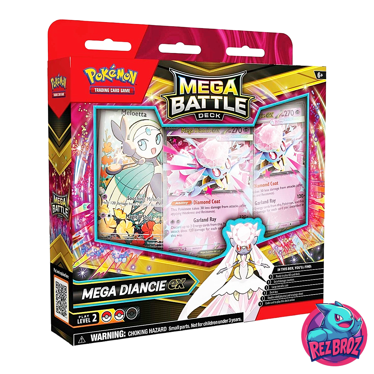Pokémon TCG: Mega Battle Deck Mega Gengar ex OR Mega Diancie ex