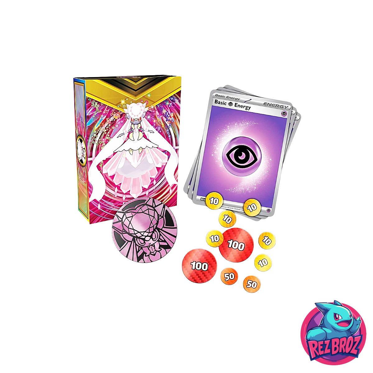 Pokémon TCG: Mega Battle Deck Mega Gengar ex OR Mega Diancie ex