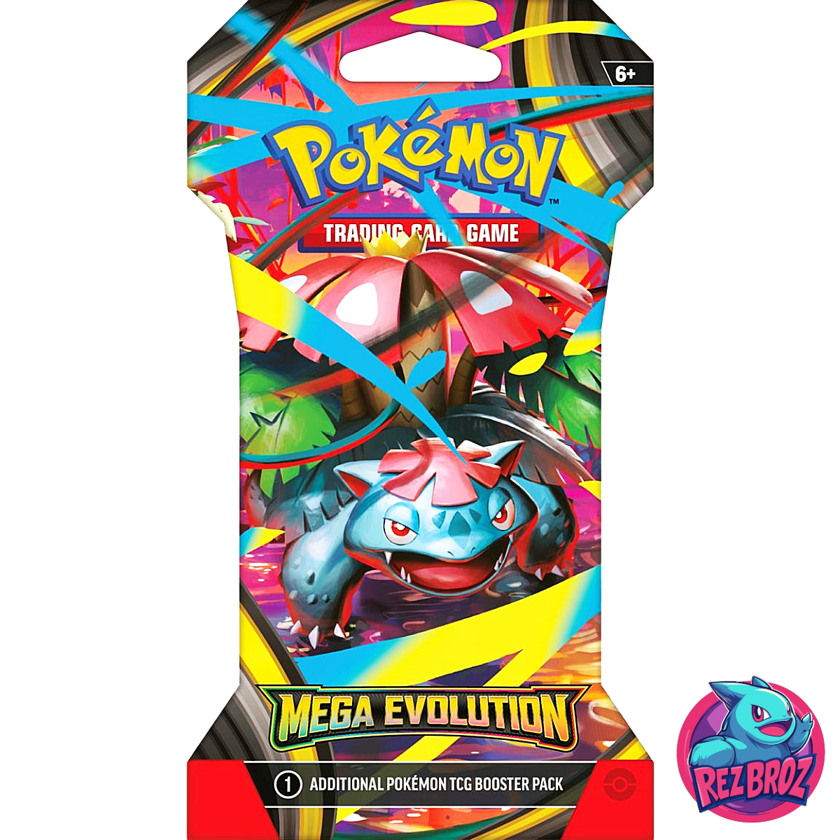 Pokémon TCG: Mega Evolution Sleeved Booster Pack (RANDOM)