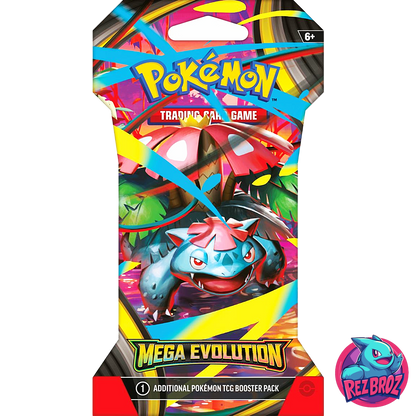 Pokémon TCG: Mega Evolution Sleeved Booster Pack (RANDOM)