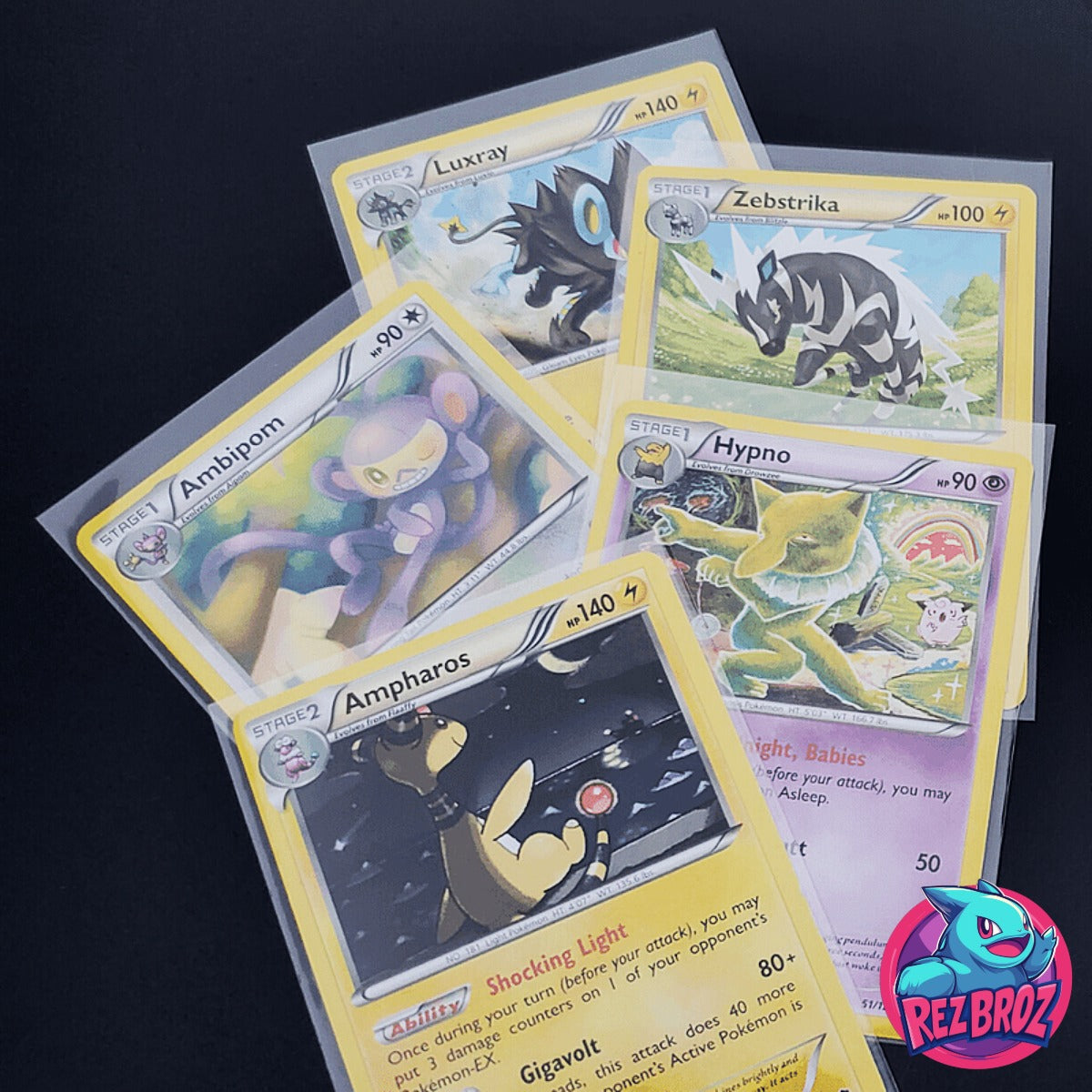 Cardboard Gold: Soft Card Sleeves - For Standard Cards (100ct)