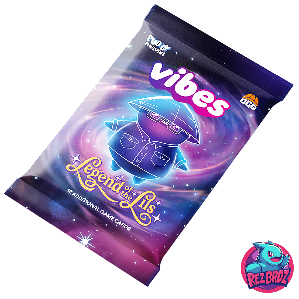 Vibes TCG: Legend of The Lils Booster Box (24 Packs)(Pudgy Penguins TCG)