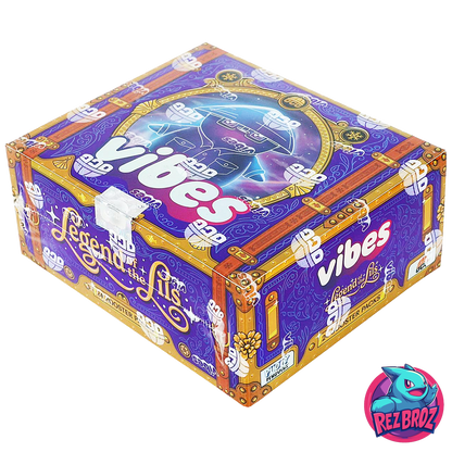Vibes TCG: Legend of The Lils - Booster Box (24 Packs) - Angled View - Rez Broz Collectibles