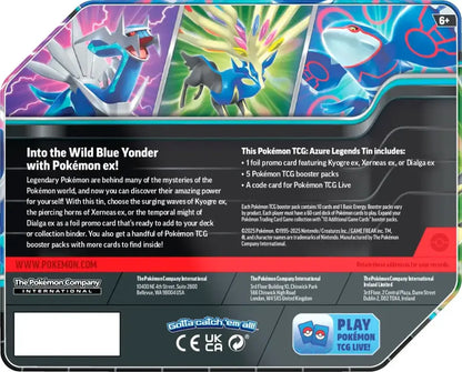 Pokemon TCG: Scarlet & Violet Azure Legends Tin (Random)