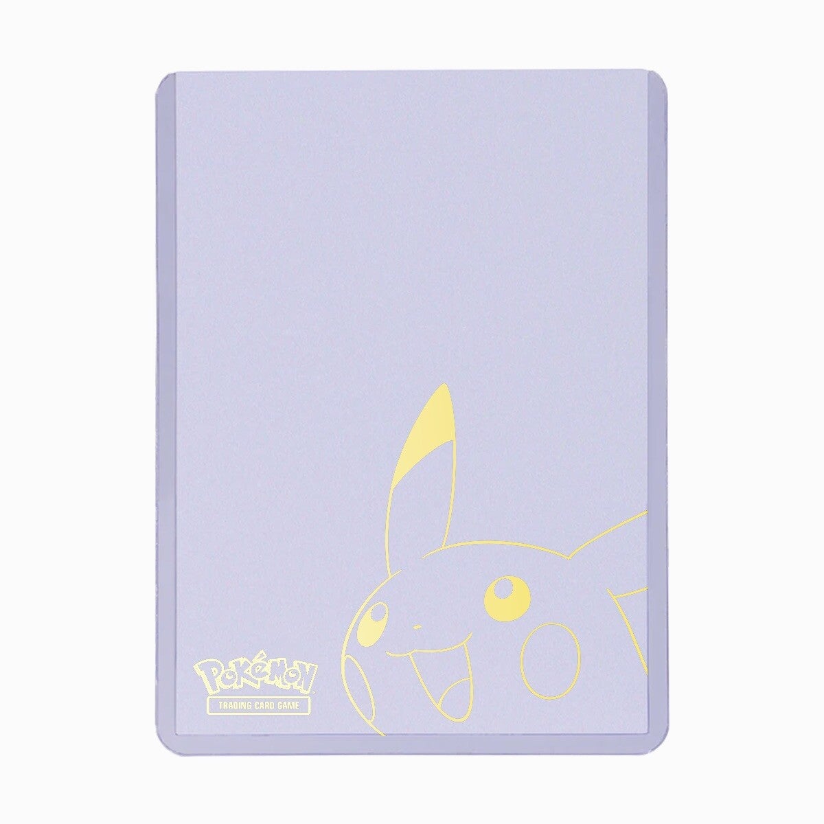 Ultra Pro Pokemon Pikachu Gold Toploader + Penny Sleeves Combo 25ct — front of pack with gold-foil Pikachu artwork